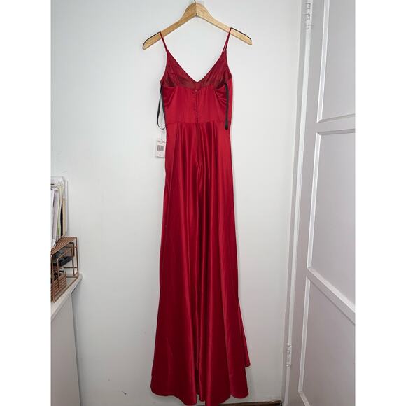 B. Smart Juniors Sleeveless Bodycon Equestrian Red Dress - Picture 6 of 6